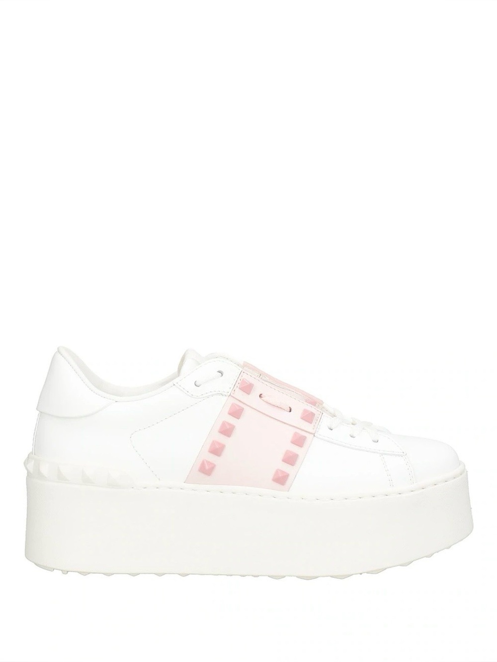 Valentino Garavani Rockstud Untitled Flatform Sneakers